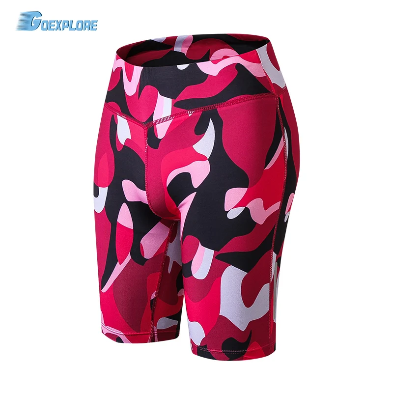 Шорты Goexplore женские для бега Компрессионные спортивные штаны тренажерного зала