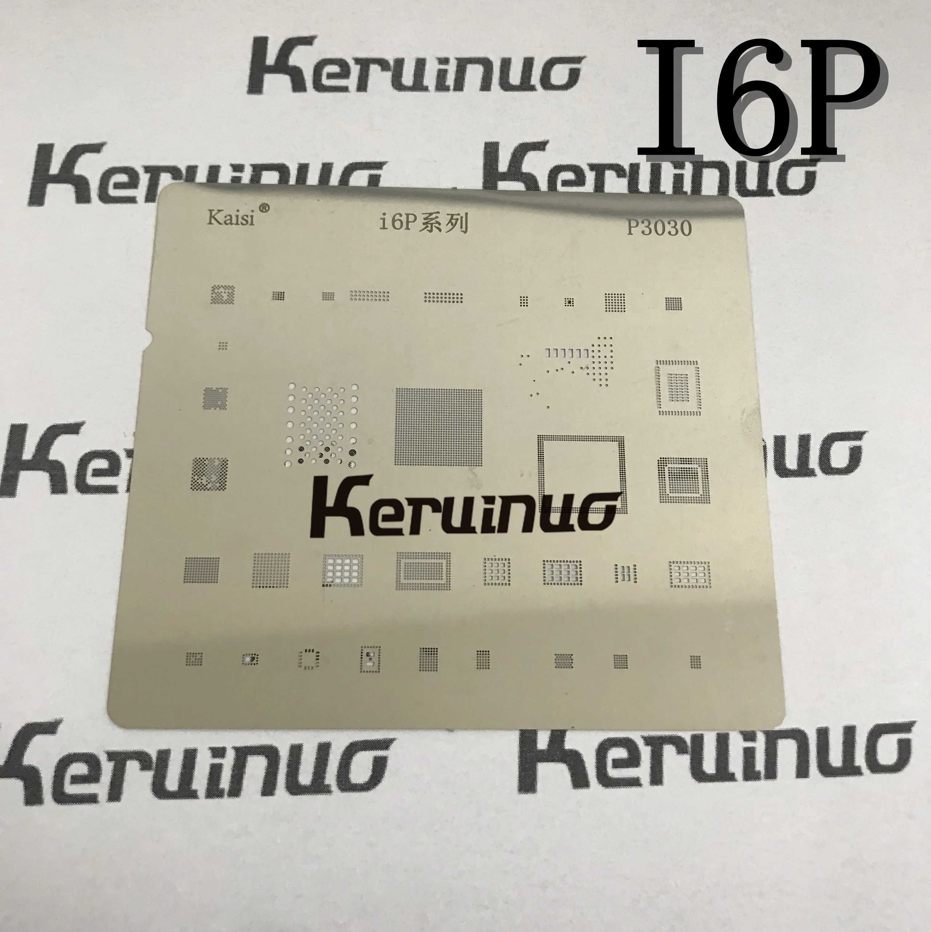 Для iPhone 6 Plus BGA Stencil CPU RAM Wifi Nand Flash Base Band Усилитель мощности аудио IC Reballing Chip Pin
