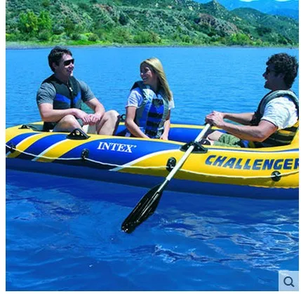 Надувная лодка надувная для рыбалки на 1 3 человек intex 68365 68367 68370|inflatable boat|boat boatboat