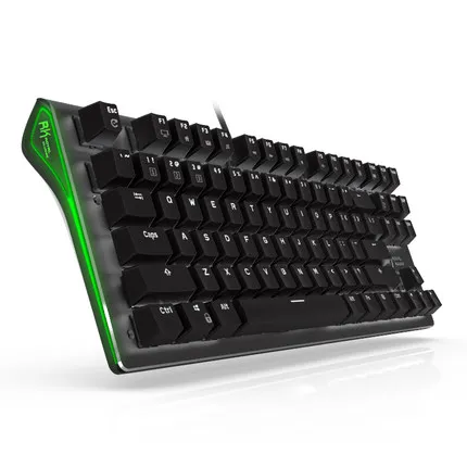 РК G87 gaming keyboard teclado игровой 87 клавиши клавиатуры со светодиодной подсветкой с ПК