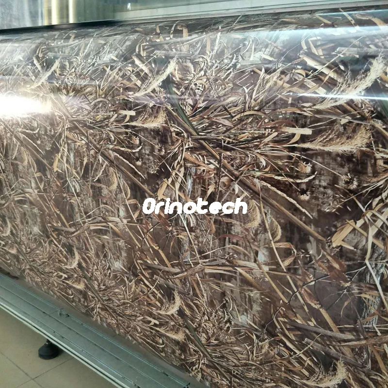 Теневая трава Realtree камуфляжная виниловая пленка с воздушным пузырьком