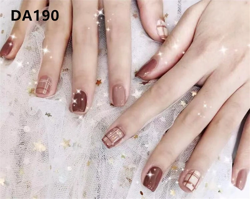 Корейская мода, сделай сам, наклейки для ногтей, красота, полное покрытие, самоклеющиеся блестящие наклейки, советы, искусство, Маникюр для ногтей, обертывания, предварительный дизайн