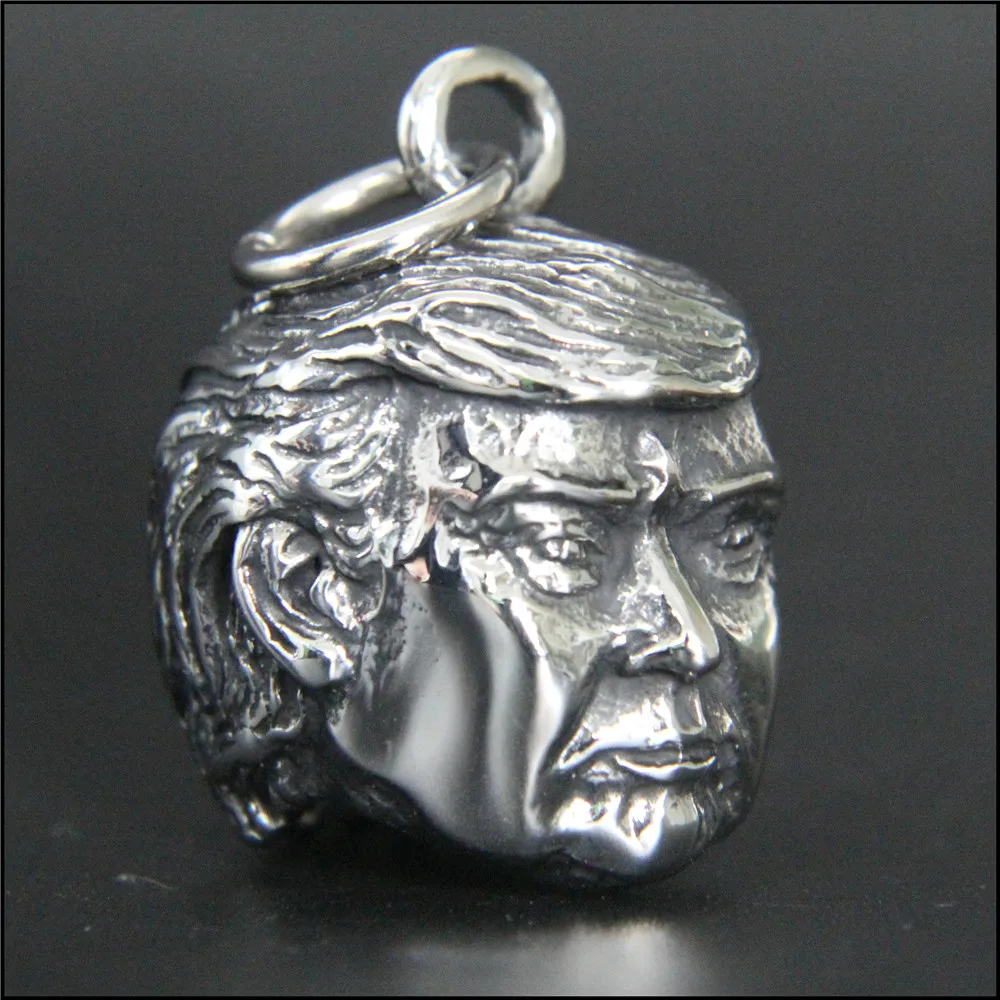 1 шт. новейший американский президент Дональд Трамп крутая подвеска 316L ювелирные