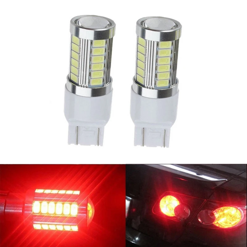2 шт./компл. T20 7443 5630 33LED тормоза автомобиля обратный резервный светильник лампа