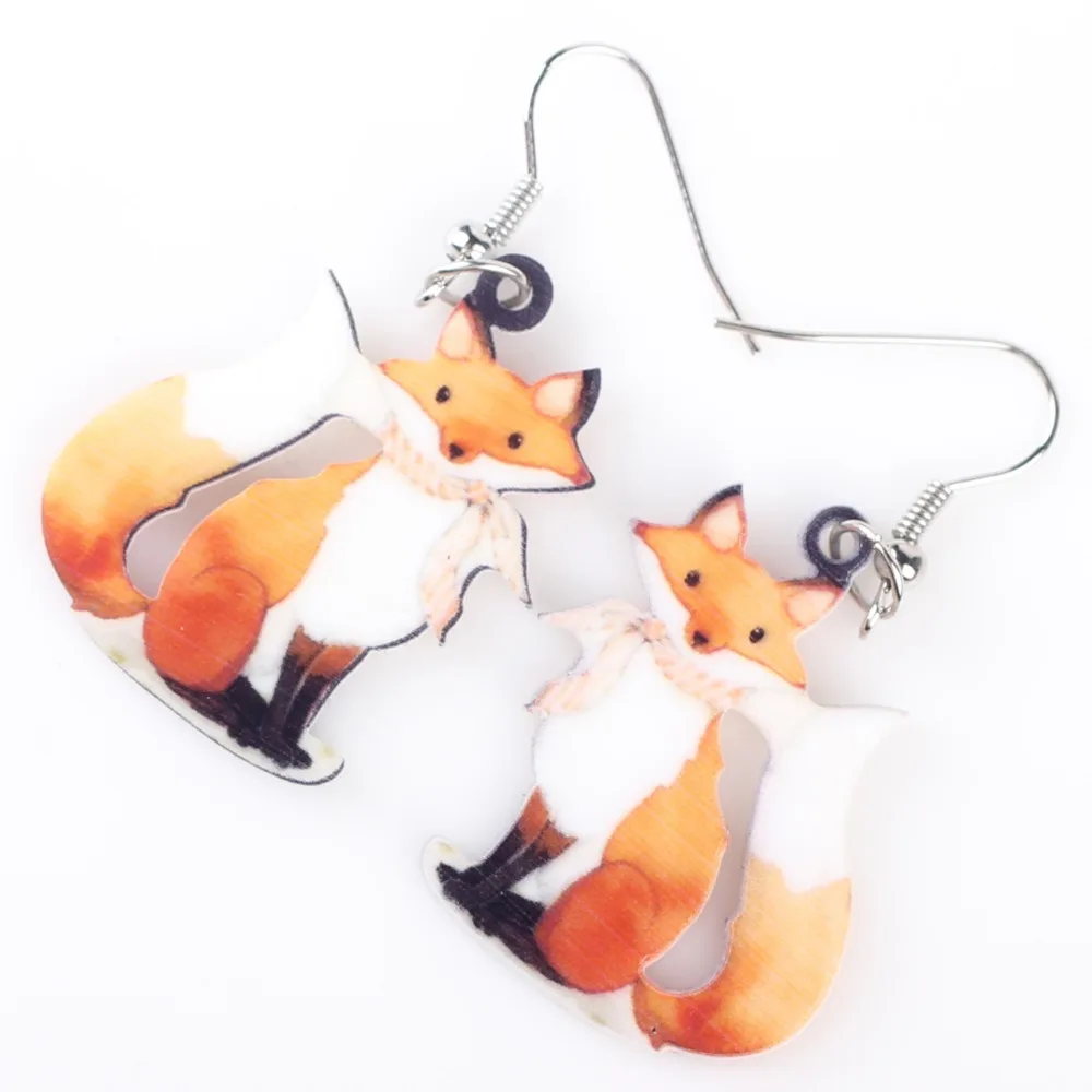 Женские акриловые серьги-подвески в форме капли Bonsny эффектные длинные серьги