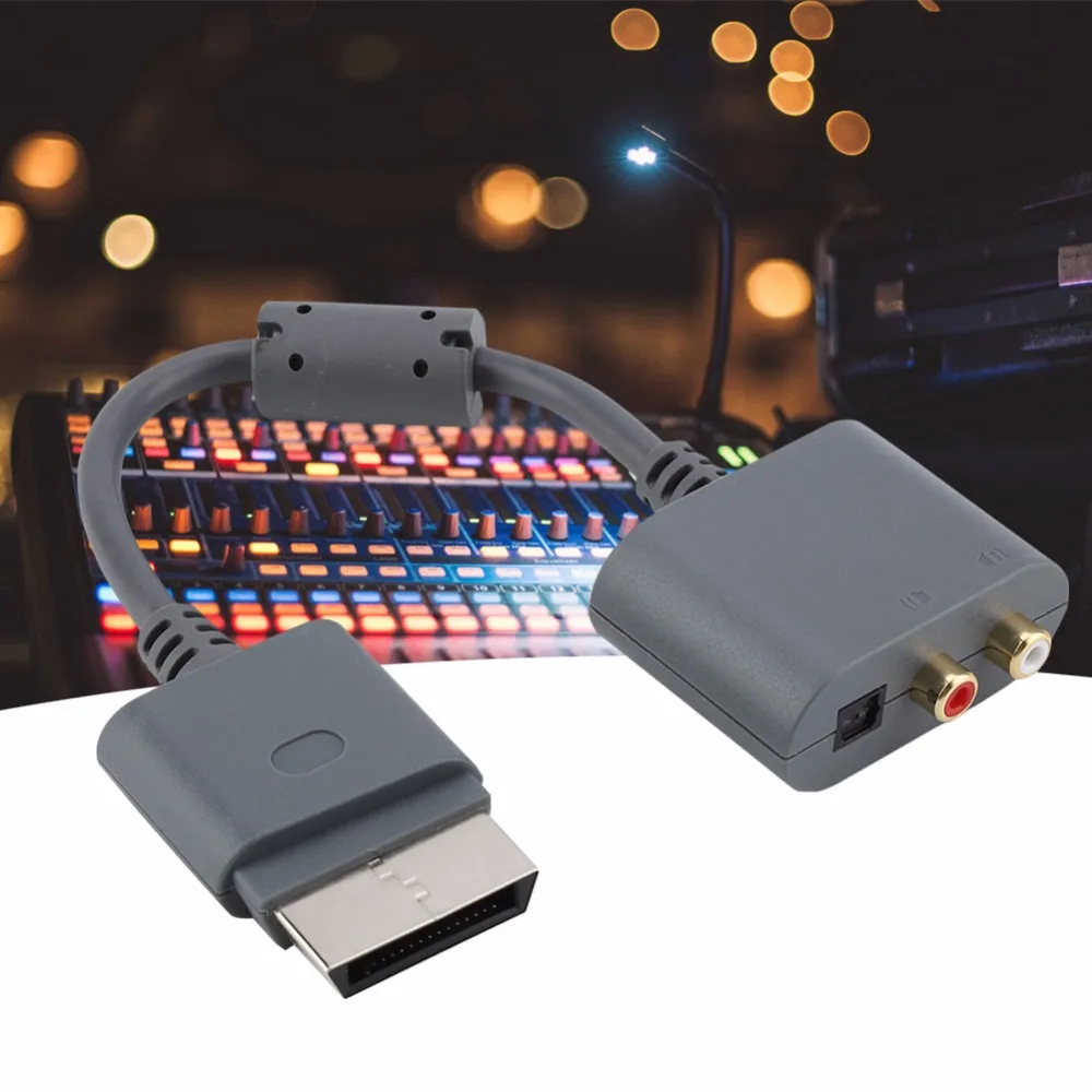 Новый оптический аудиоадаптер высокого разрешения RCA преобразующий кабель для