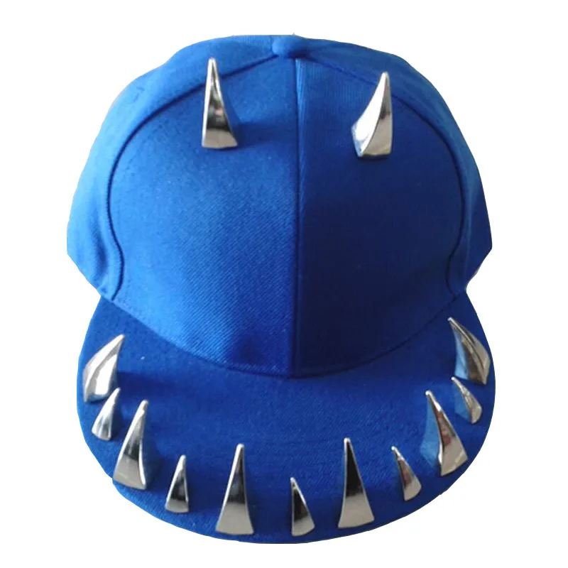 Новинка Хлопок бык рога Snapback кепки s мужские, панк Snapback Бейсболки s женские, Панк Рога кепки, уличные хип-хоп шапки