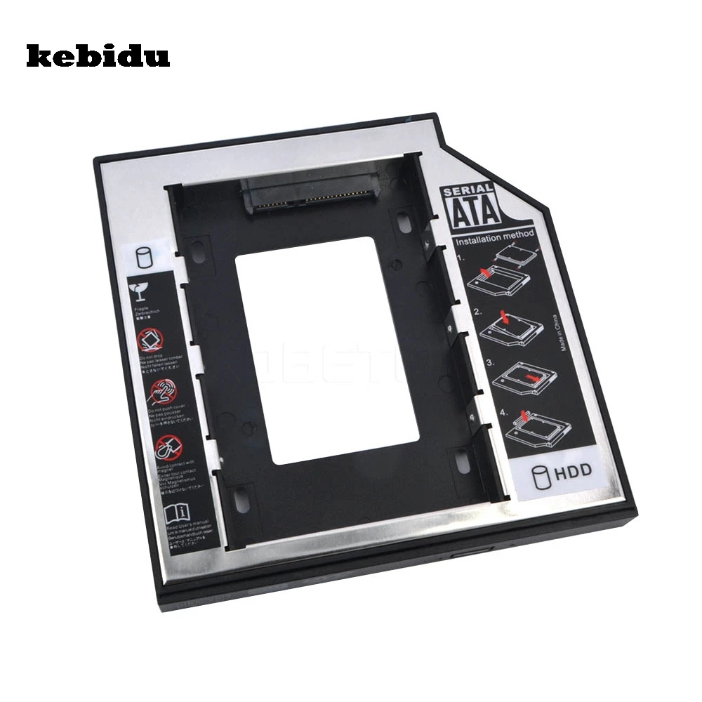 Kebidu внешний 2nd SATA 3 0 SSD HDD HD жесткий диск с драйверами Caddy Пластик корпус чехол для 12