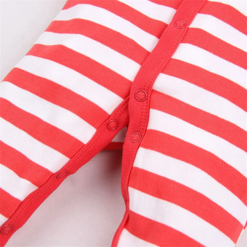 Одежда для сна маленьких девочек хлопковая цельнокроеная одежда с пуговицами