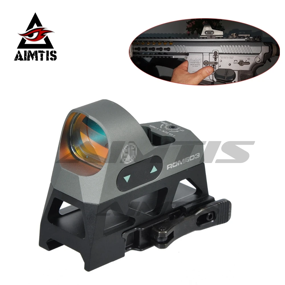 AIMTIS ROMEO3 1x25 мини рефлекторный прицел 3 MOA Dot Scope Picatinny QD Крепление тактический