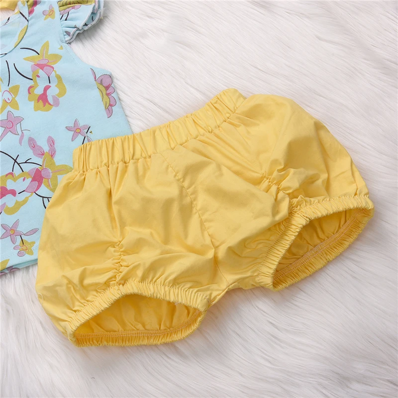 Pudcoco/милый комплект из 3 предметов для маленьких девочек кружевная одежда с