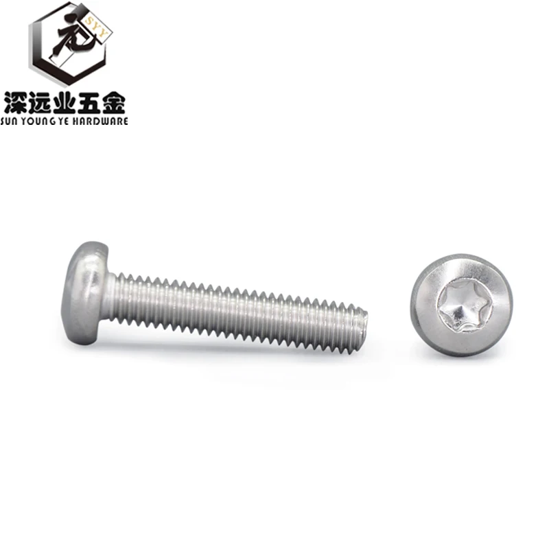 DIN7985 M4 304 нержавеющая сталь головка сковороды Torx машина безопасности винты/GB2672