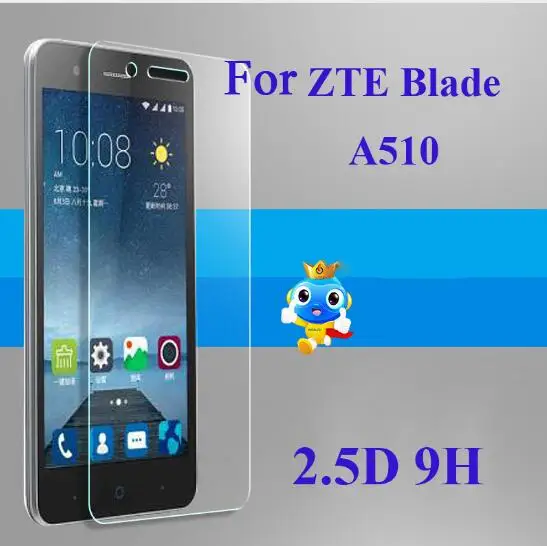 2 упаковки zte Blade A510 защита экрана zte Blade A510 закаленное стекло для zte Blade A510 A 510 Защитная пленка 2.5D