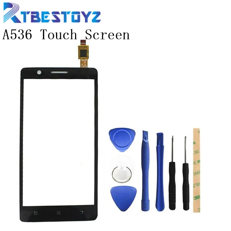 RTBESTOYZ 5 &quotA536 сенсорный экран передняя панель для Lenovo A536 A358 A 536 дигитайзер внешнее
