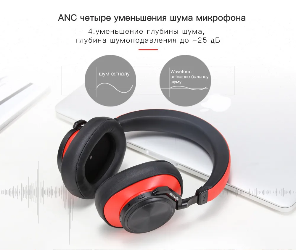 Bluedio T6S Active Шум отмена Bluetooth наушники с микрофоном Новое поступление беспроводная гарнитура для сотовых телефонов