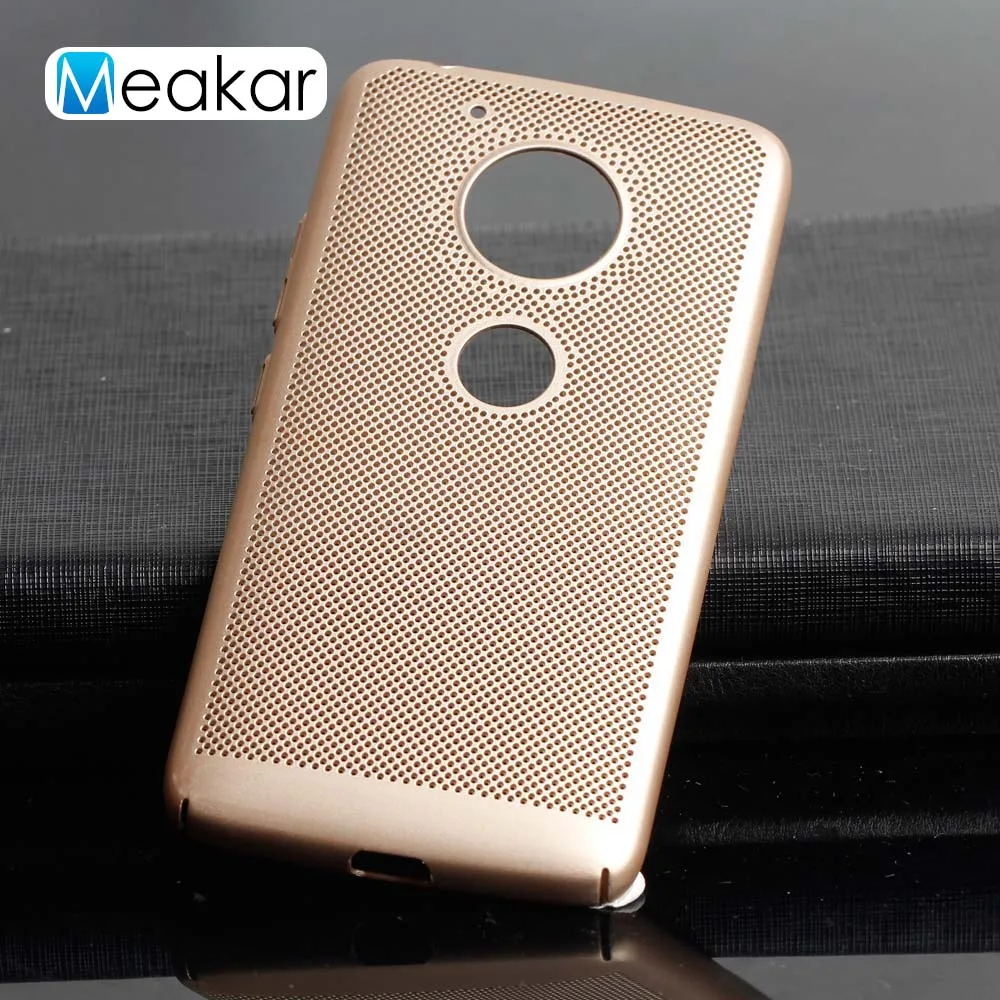 Mesh heat dissipation 5.0For Moto G5 Case For Motorola Cell Phone Back Cover |