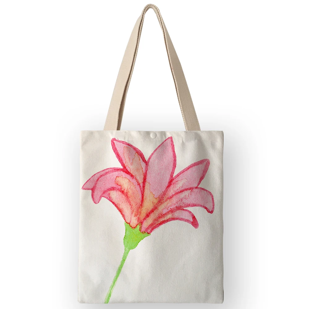 2019 женские сумки с акварельным цветочным принтом элегантные дамские сумочки