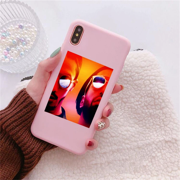 PNL Рэппер цветной мягкий силиконовый телефон чехол для iPhone 6 6s 6plus 7 7plus 8 8plus XR XS XSMAX 11 pro