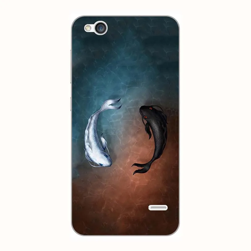 A087 Phone Case For ZTE Blade S6 5.0" Cover Drawing Patterned For ZTE ZTE Blade S6+ S6 Plus 5.5" Case Protector Back Cover Fundas - Цвет: A087