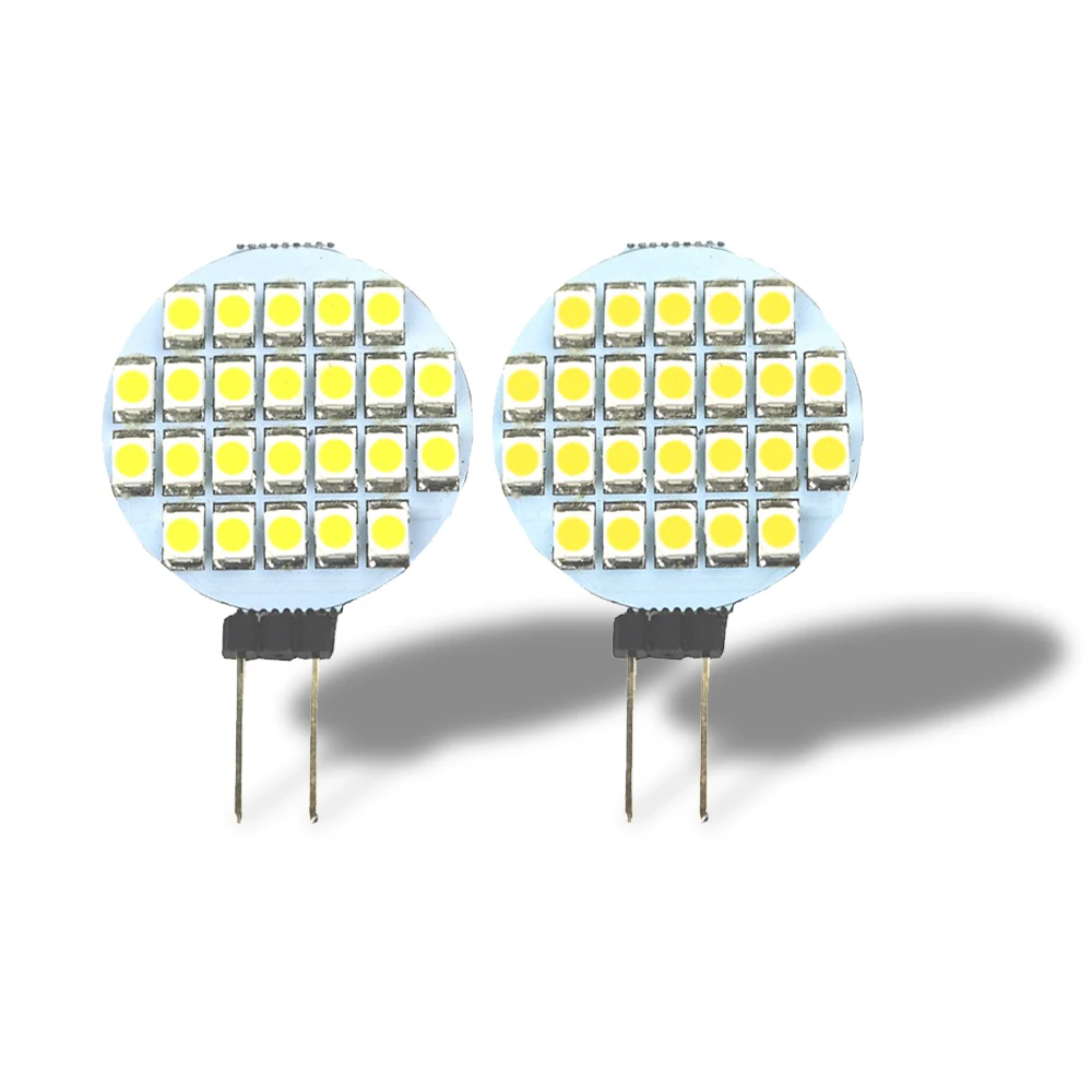12 В 4 Вт SMD 3528 Светодиодный источник света G4 прожектор лампа в форме кукурузы для