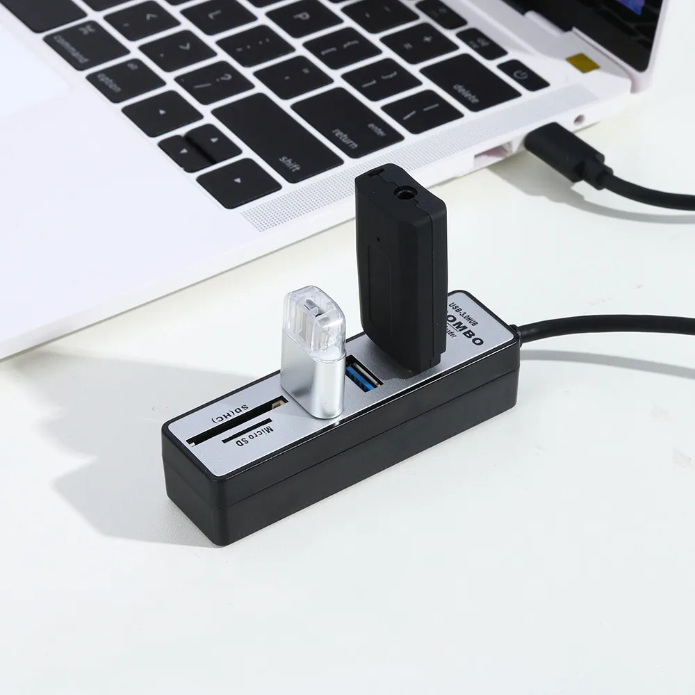 Kinganda Новый usb хаб высокого качества 2 в 1 высокая скорость Type C OTG USB 3 0 концентратор