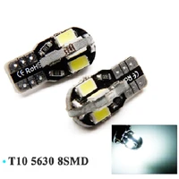 ysy 100x t10 168 192 w5w 8 smd 5730 led canbus no obc error car marker light reading lamps 8smd 5630 led motor bulbs