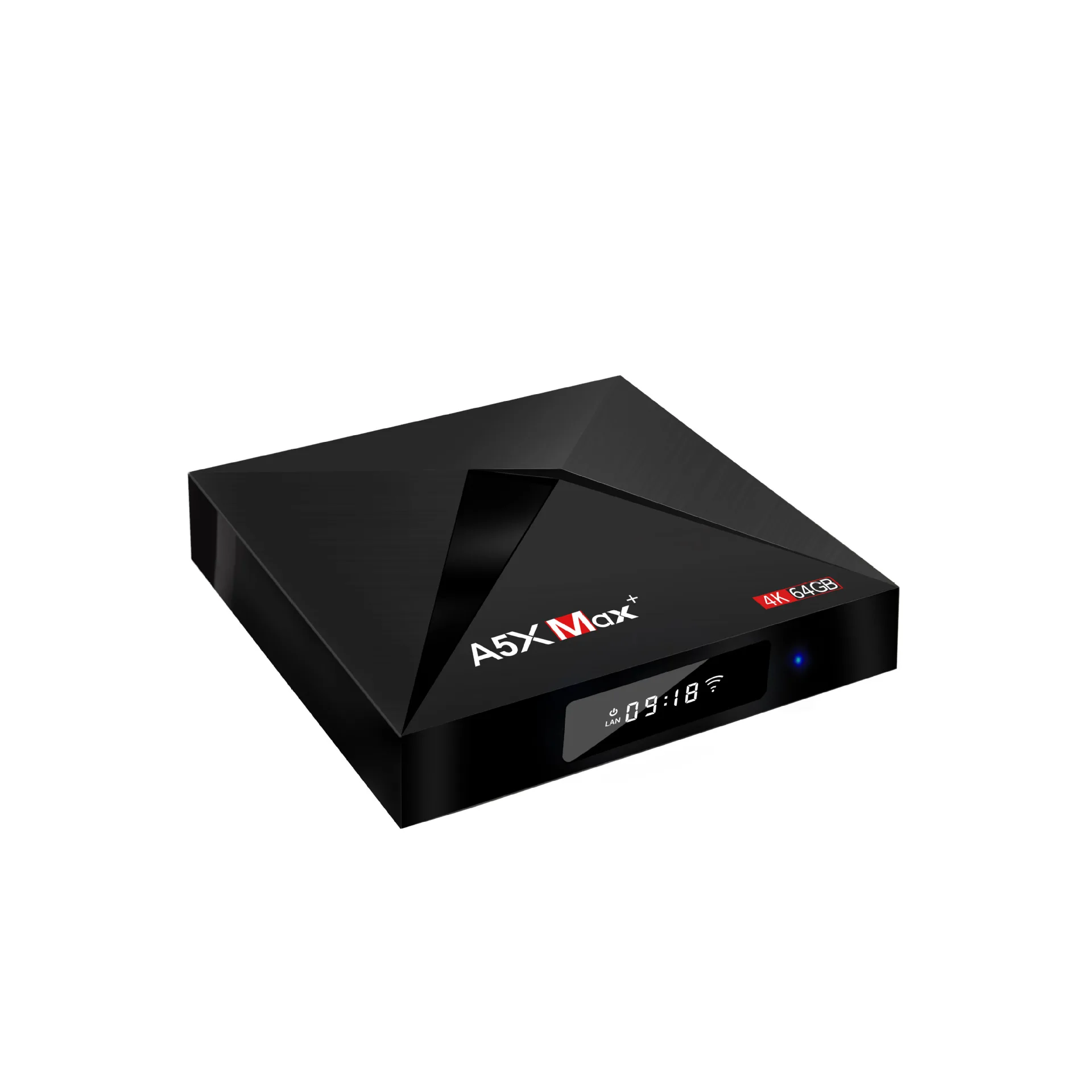 A5X Max Plus 4GB Оперативная память 64 Гб Встроенная Обновление Android 8 1 ТВ коробка 2019 RK3328 4