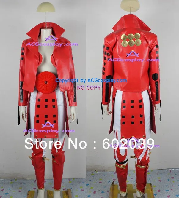 Аниме Косплей Костюм Sengoku Basara 2 Sanada Yukimura с большой пряжкой|anime cosplay costumes|cosplay costumeanime