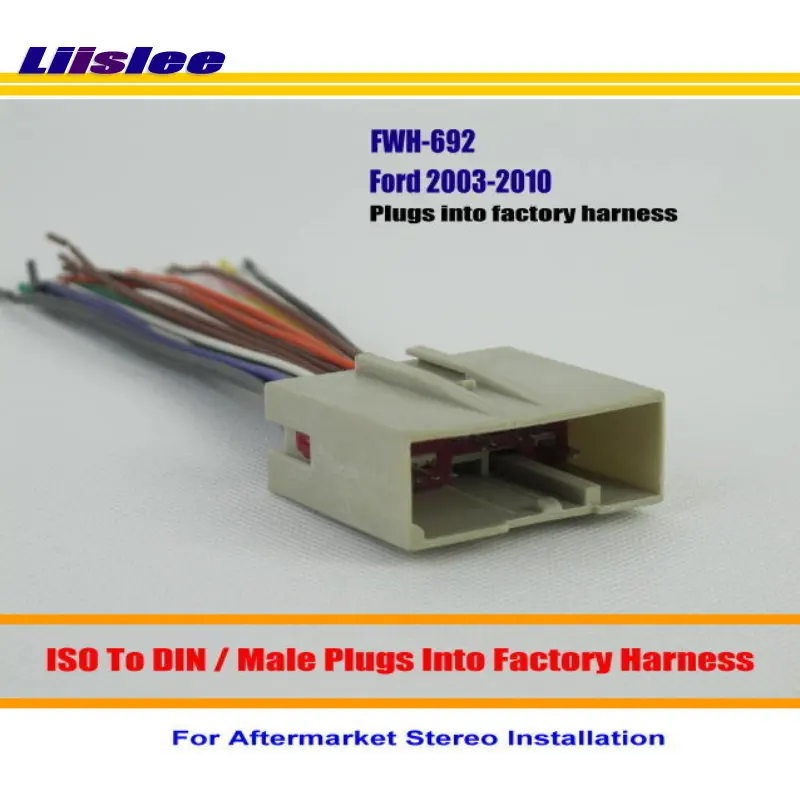 Liislee автомобильный Радио CD плеер на Aftermarket Стерео DVD GPS NAVI монтажные комплекты/Жгут