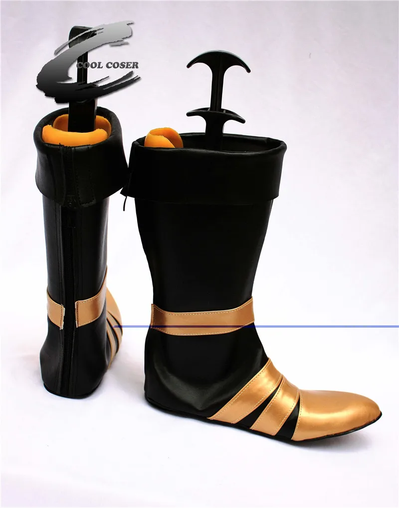 Japanese Anime Final fantasy seven Vincent Cosplay Shoes MM934 Custom Made Boots | Тематическая одежда и униформа