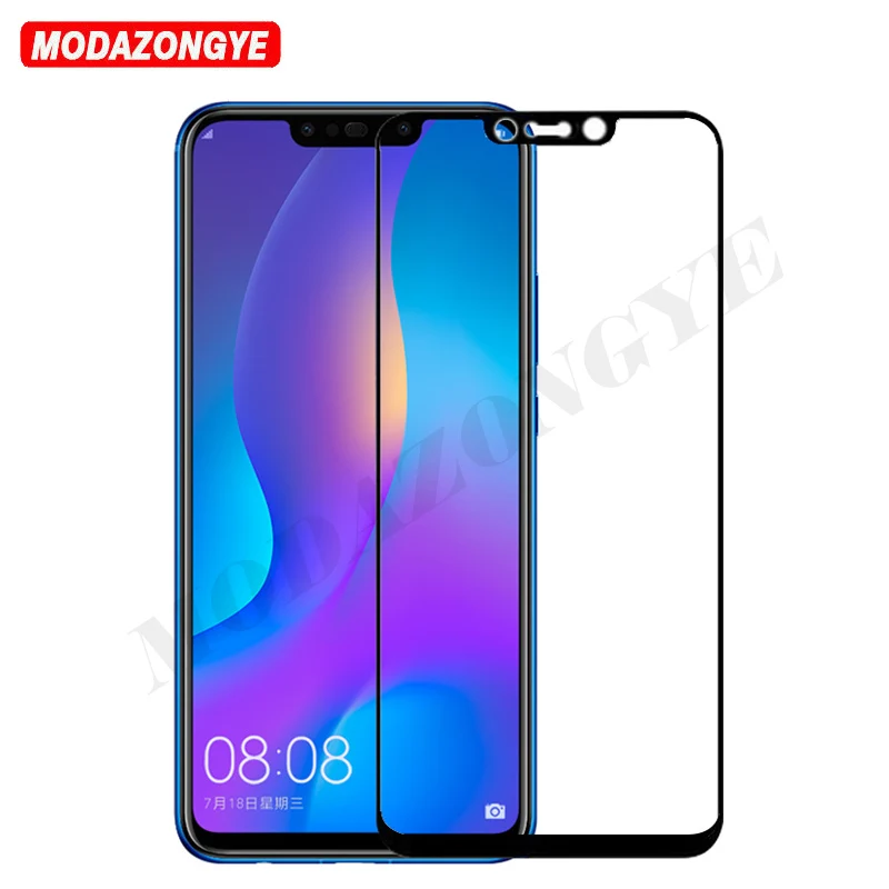 Стекло для Huawei P Smart Plus 6 3 защита экрана с полным покрытием закаленное стекло
