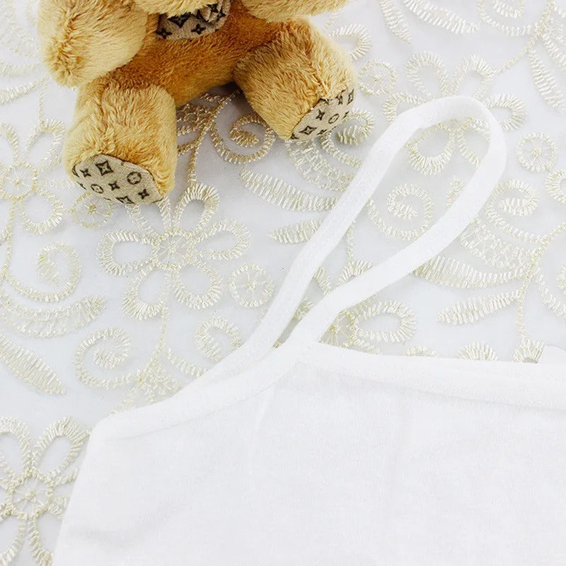 2019 Новое хлопковое нижнее белье для девочек спортивный Топ без бретелек