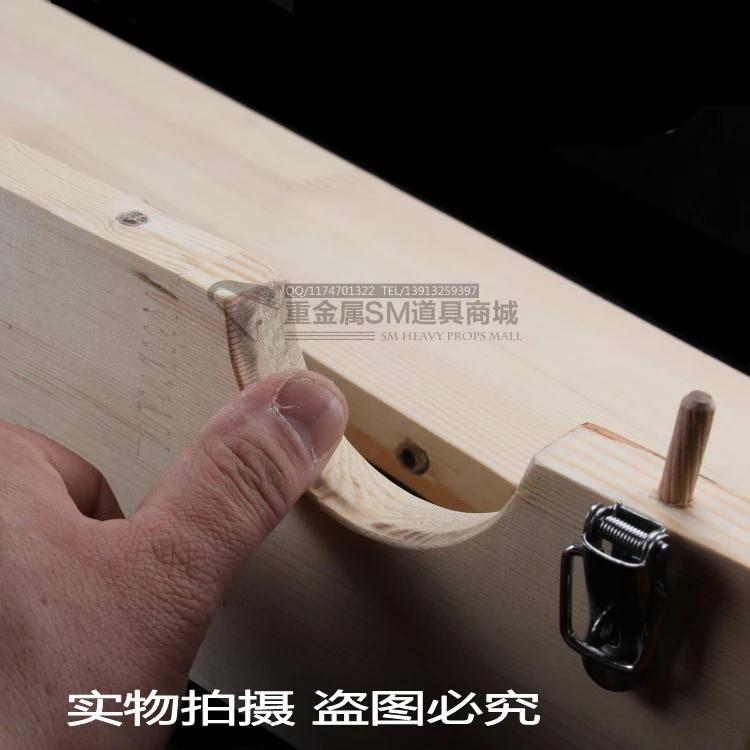 Новинка Дизайнерские деревянные наручники для ног из натурального дерева