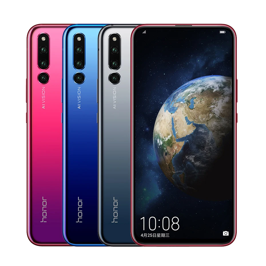 Honor Magic 2 мобильный телефон NFC на экране отпечаток пальца 40 Вт Быстрая зарядка 3D