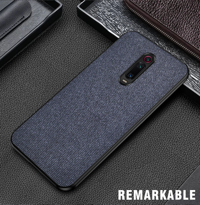 Роскошный тканевый чехол для Xiao mi Red mi K20 Pro Чехол кожаный мягкий твердый чехол из ТПУ для Red mi K20 Pro mi 9T Pro mi 9T mi 9 SE чехол