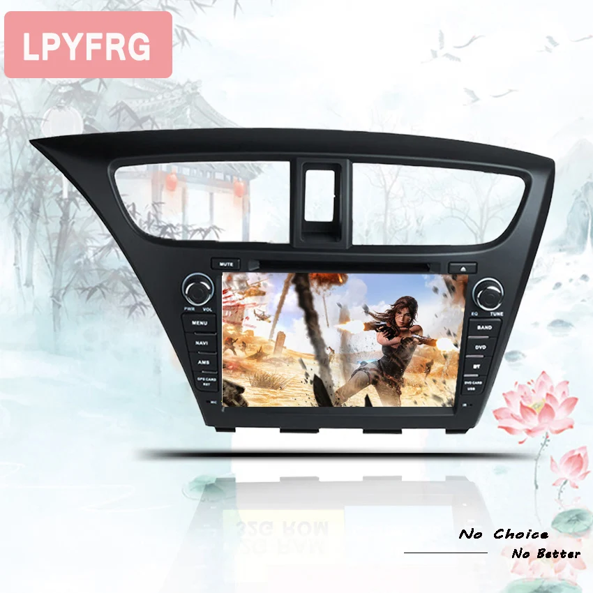 Головное устройство для автомобильного dvd плеера Android 8 1 Honda civic 2013 2014 2015 авто gps