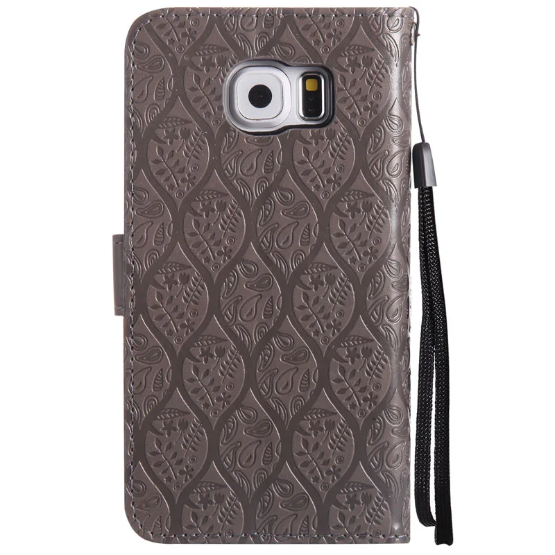 G925F Case for Samsung Galaxy S6 Edge S6Edge Zero Phone Cover S 6 6Edge S6e SM-G925F Flip Leather | Мобильные телефоны и