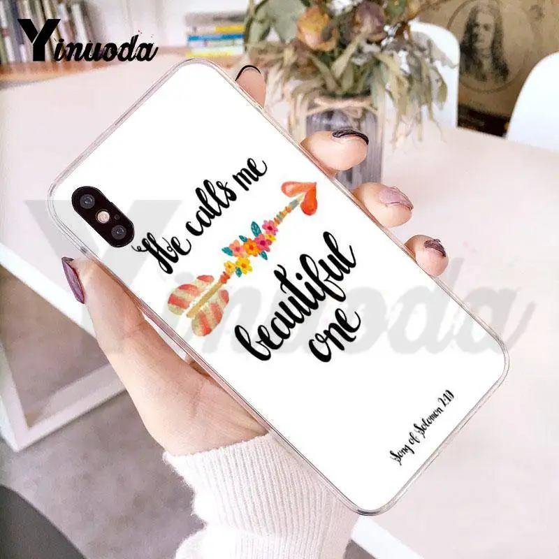 Прозрачный чехол Yinuoda для iPhone 8 7 6 6S Plus X XS XR SE 5C11 11pro 11promax|Бамперы| |