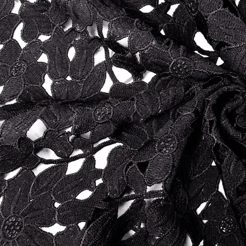 Брендовая Водорастворимая кружевная ткань из молочного шелка 4 цвета