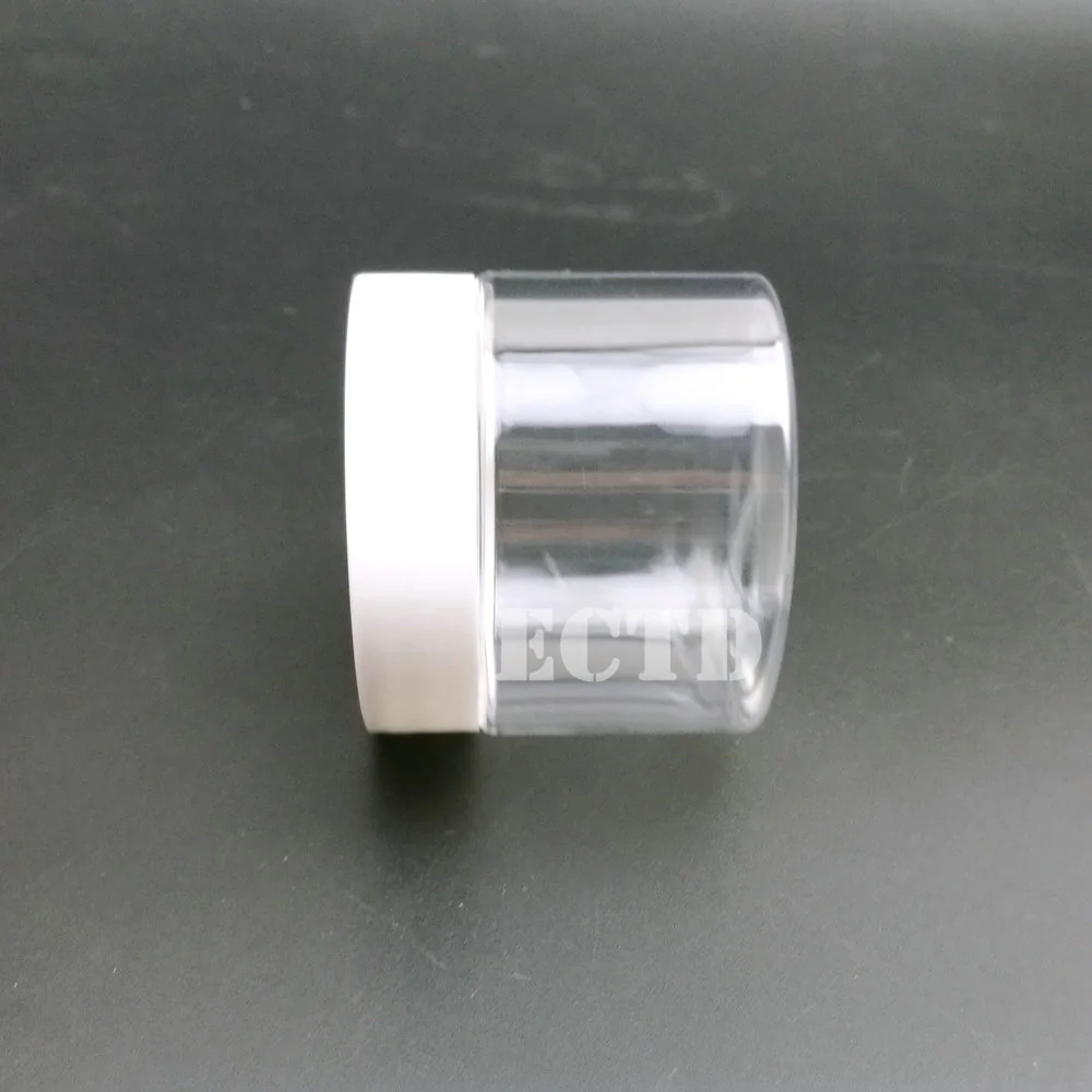 10 шт белые прозрачные пластиковые бутылки ПЭТ маленькие емкости для хранения 50