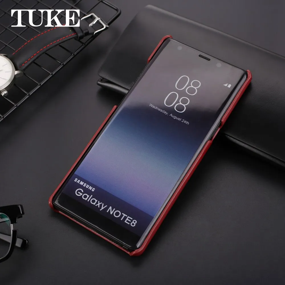 Натуральная коровья кожа для Smasung Note 8 чехол для Smasung Note8 матовая задняя защитная оболочка