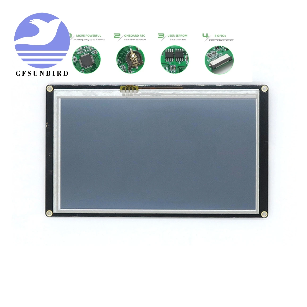 ЖК дисплей Nextion Enhanced 7 0 '' сенсорный TFT HMI плата контроллера дисплея Raspberry Pi NX8048K070|lcd controller board|display nextiondisplay