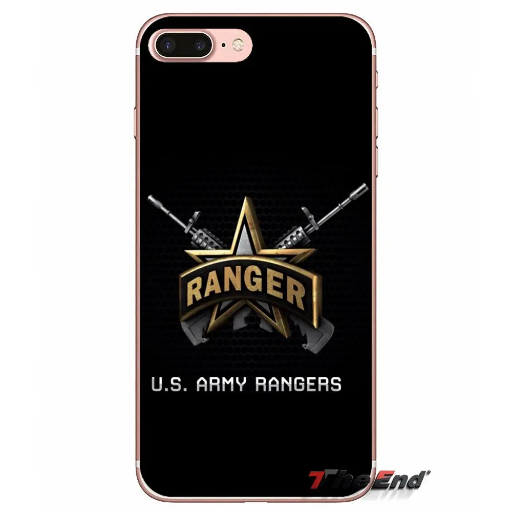 Чехол с логотипом для Xiaomi Redmi 4 3 3S Pro Mi3 Mi4 Mi4i Mi4C Mi5 Mi5S Mi Max Note 2 US Army Rangers | Мобильные