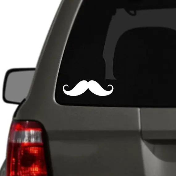 Наклейка в форме усов для VW POLO ford fiesta opel astra mini copper peugeot 206 cruze tiguan focus Renault clio|stickers