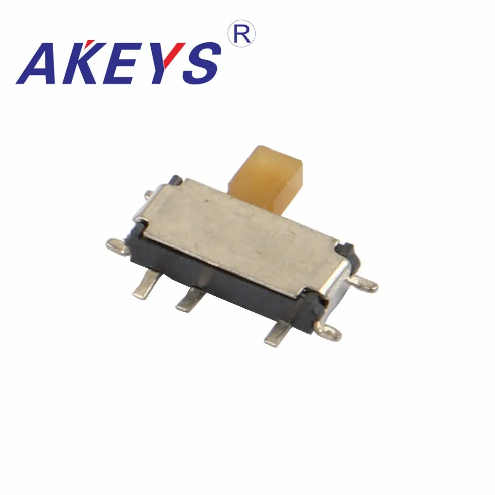 20 шт MSK 12C01 07 MINI 1P2T Слайдер переключатель SPDT 7 Ручка булавка high 2 5 мм SMD SMT mini