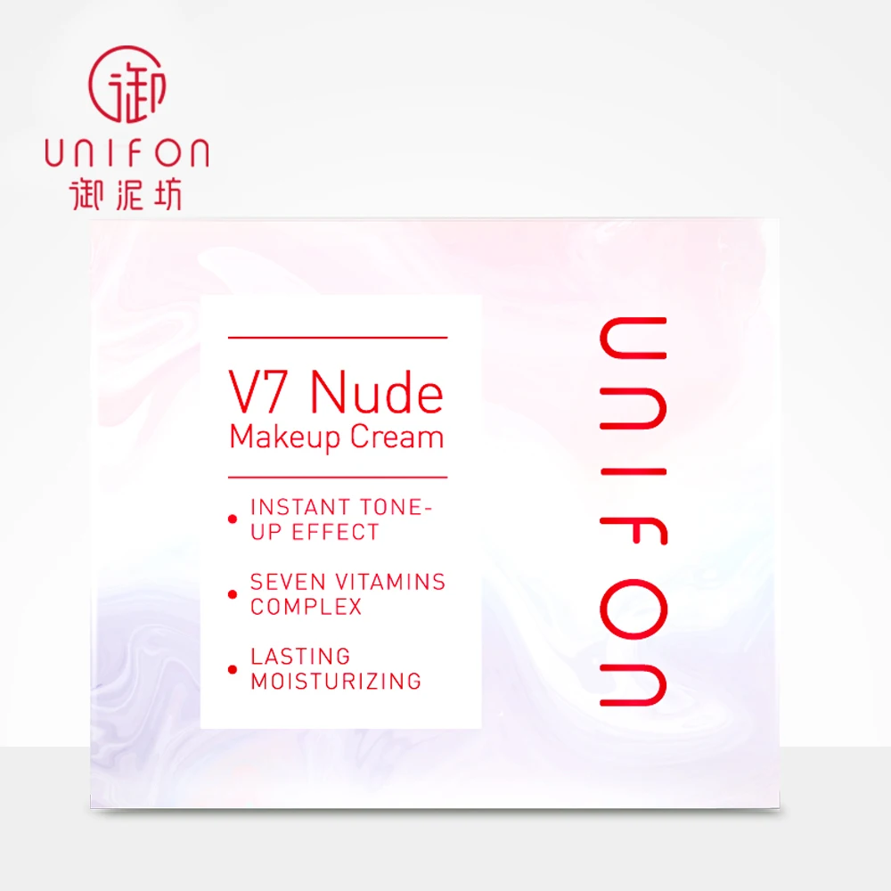 UNIFON незаметный крем V7 для женщин ленивый Осветляющий кожу естественное