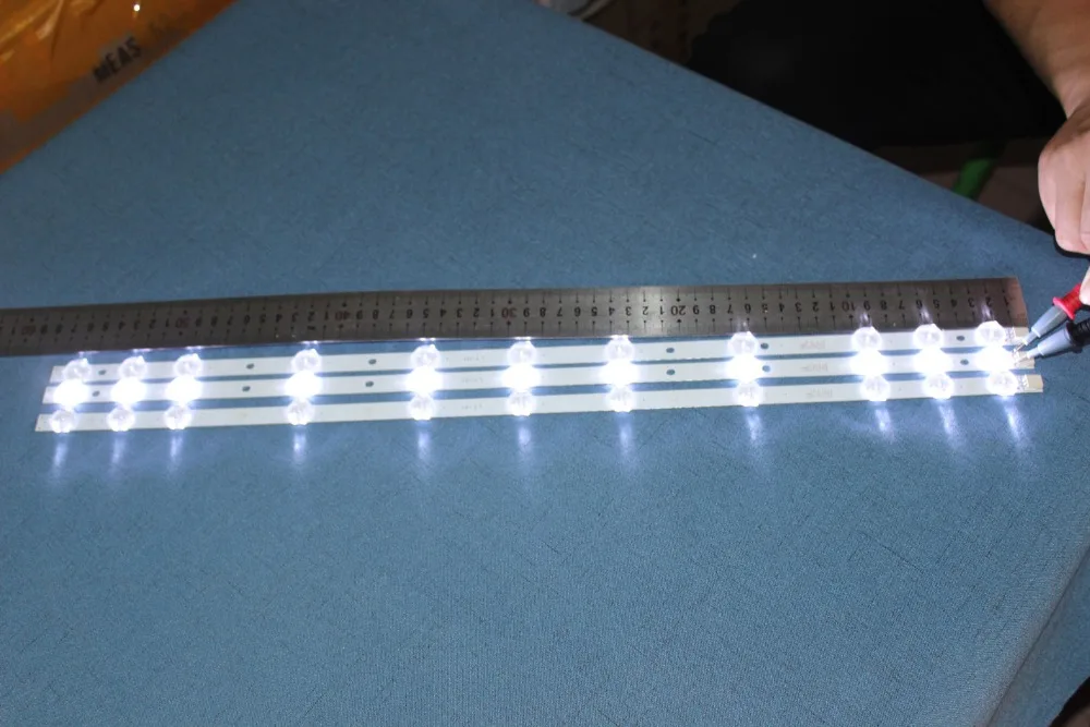 4 шт./лот для Барр светодиодный REV0.2 TIS-4A 94V-0 1612 VES315WNDA-01 TOSHIBA NEO TELEFUNKEN 11 светодиодный 574 мм