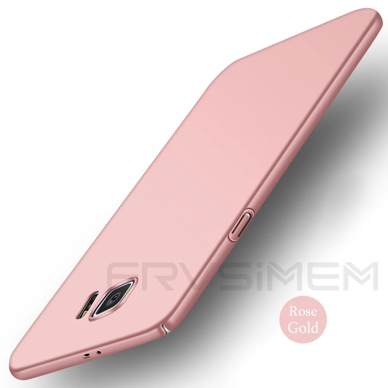 FRVSIMEM For Samsung GALAXY S6 G920 G920f edge G925 G925f Case Cover Matte Back Full Protector Cases Hard PC Capa Funda |