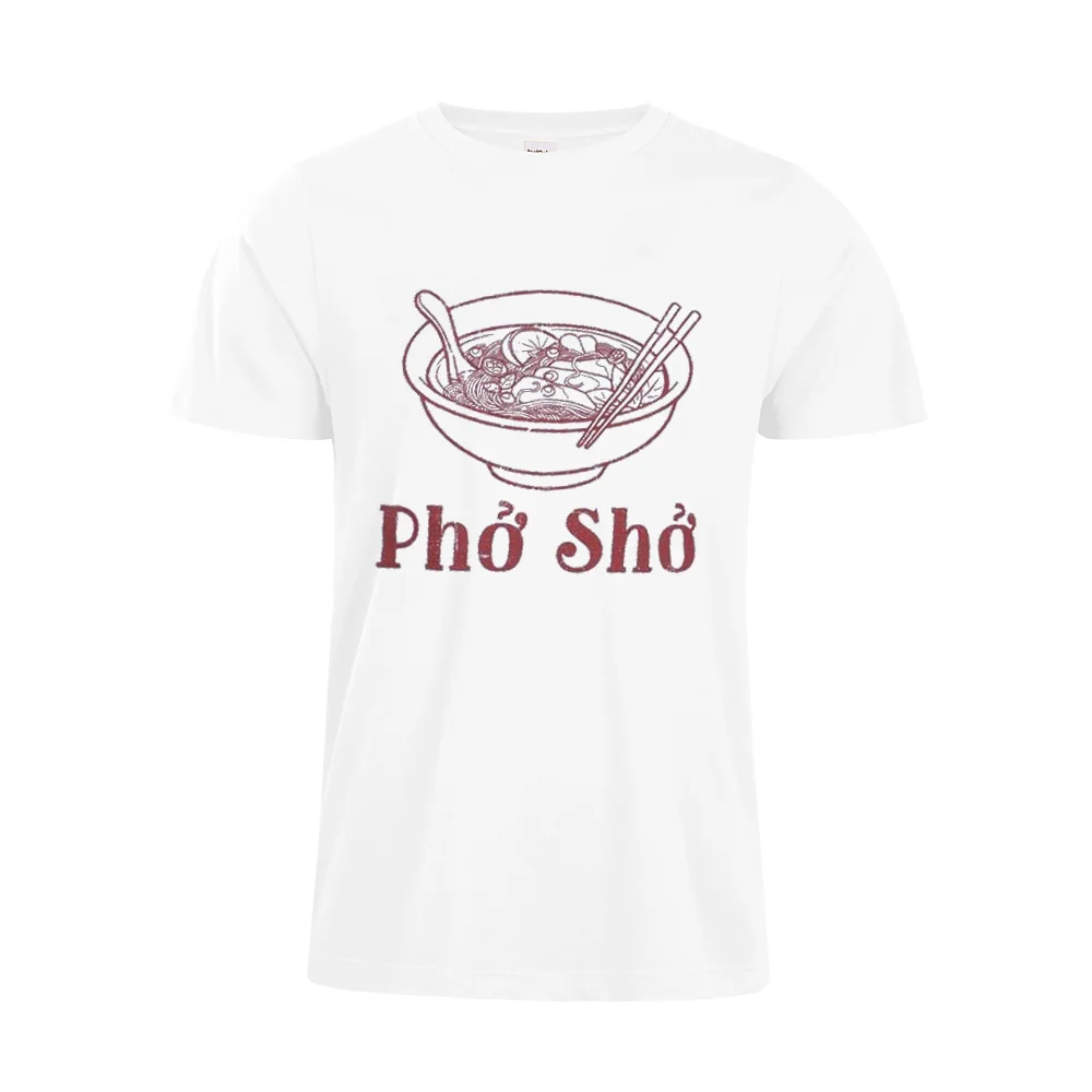 Pho Sho забавные вьетнамские кухни ФУДИ шеф повара еда печати мужские