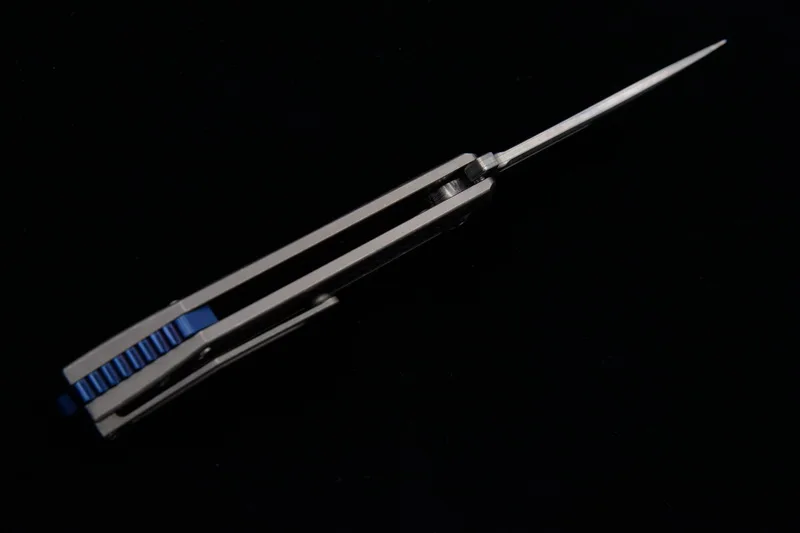 JUFULE Новый Steelcraft S35vn / Vg10 дамасский Титан + углеродное волокно Керамический